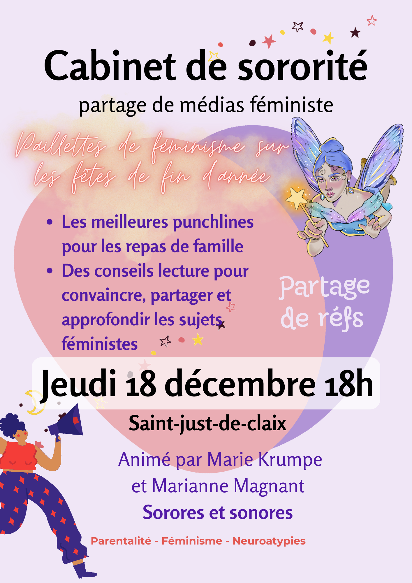 Affiche prochain cabinet de sororité